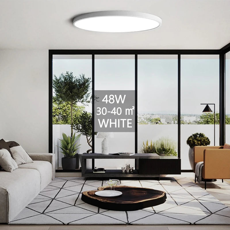 Smart LED ceiling light room