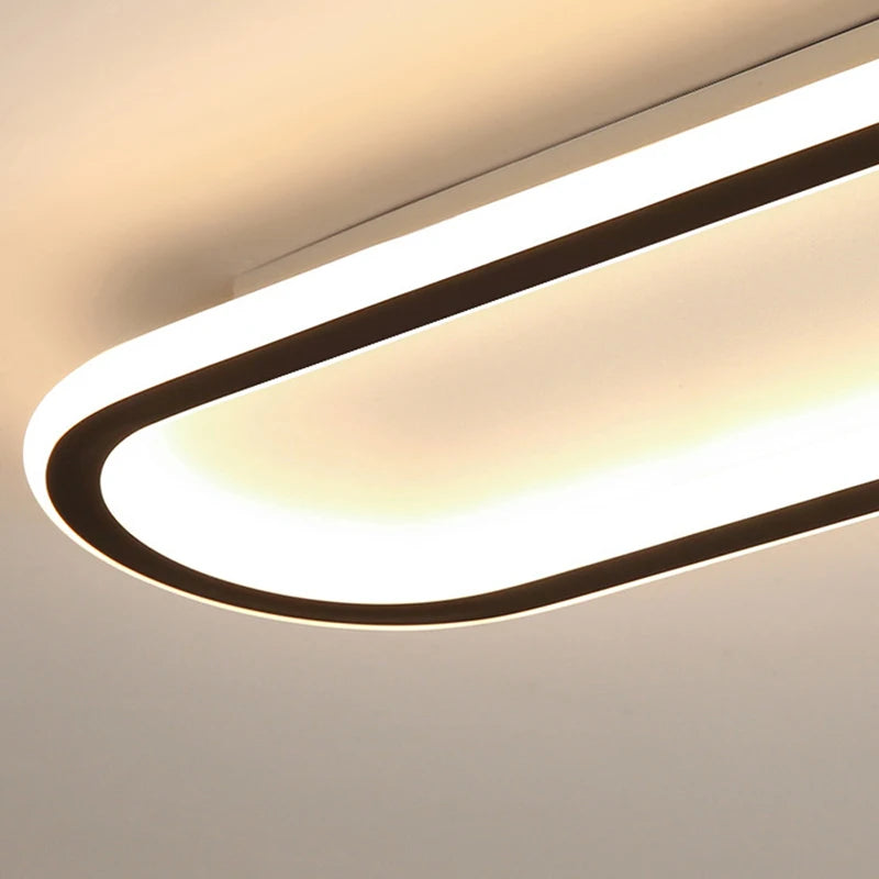 LED Ceiling Light 40/60/80cm Long Strip For Bedroom Study Kitchen Corridor Restaurant Hotel Apartment Indoor Lighting Fixtures