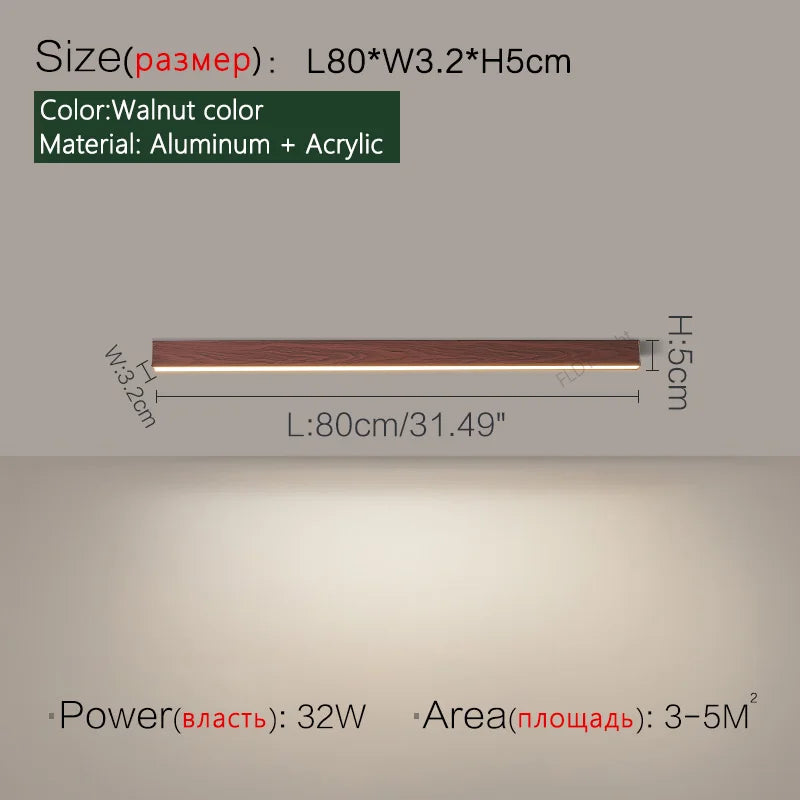 ceiling lamps for kitchen living room ceiling lights led bedroom dining room nordic modern aisle balcony strip light