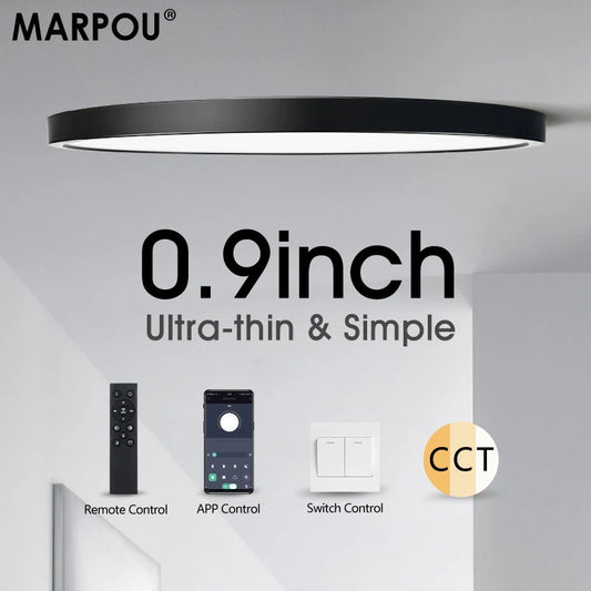 Smart LED ceiling light room