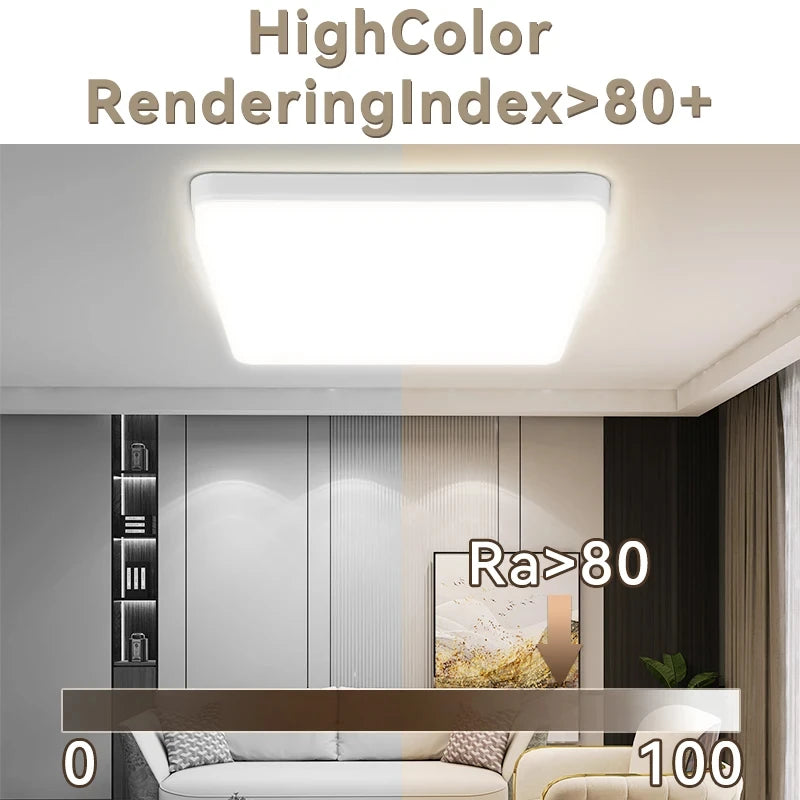 Modern Led Ceiling Lamps 15/20/30W Ceiling Panel Fixtures AC 110V-220V For Room Living Bedroom Kitchen Home Decor Panel Lights